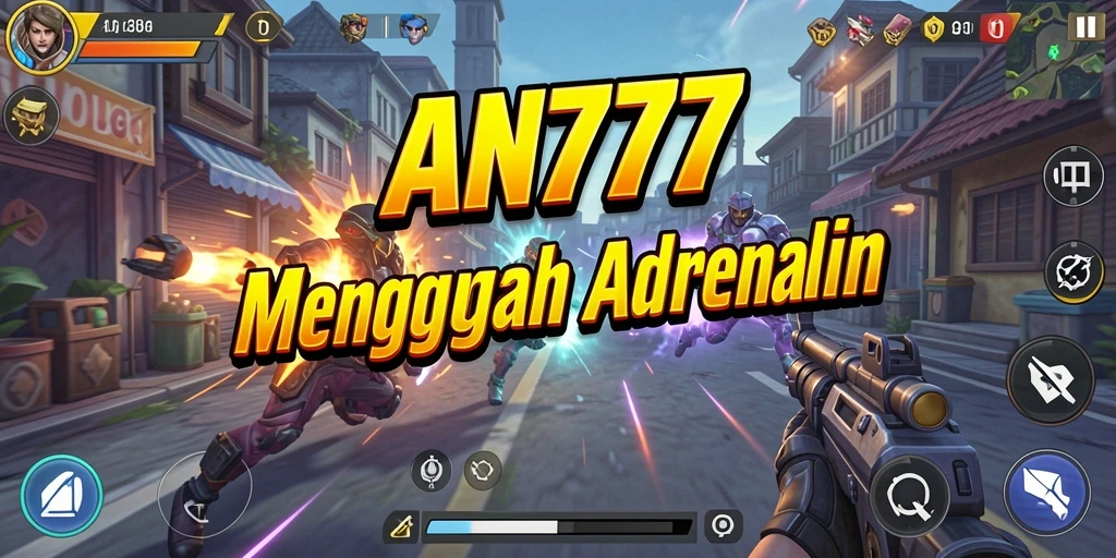Tampilan gameplay yang seru dan strategis di AN777.