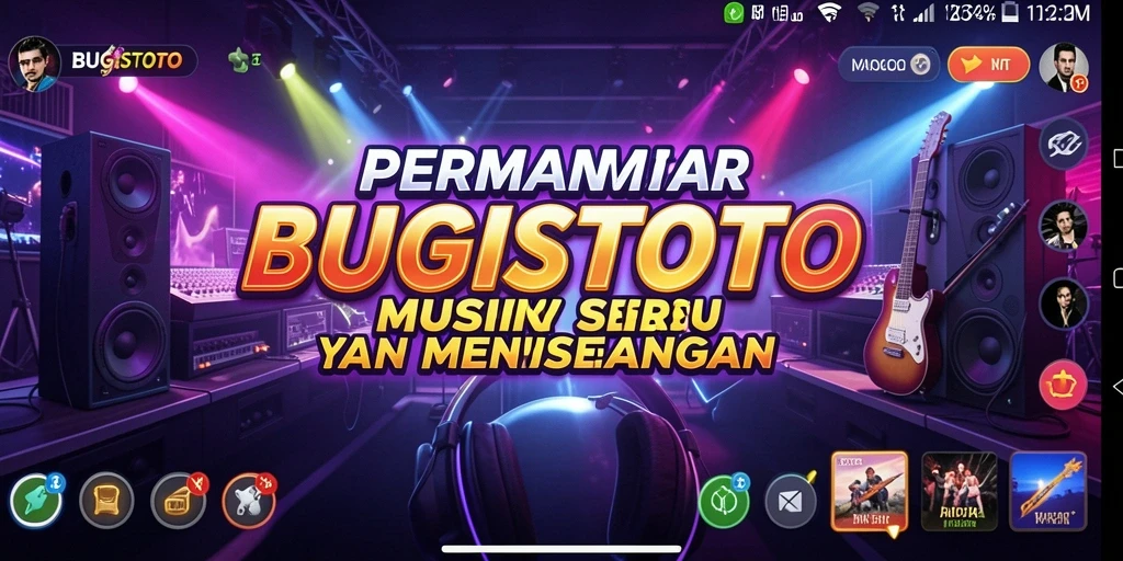 Screenshot utama menunjukkan gameplay seru dan interaktif di BUGISTOTO.