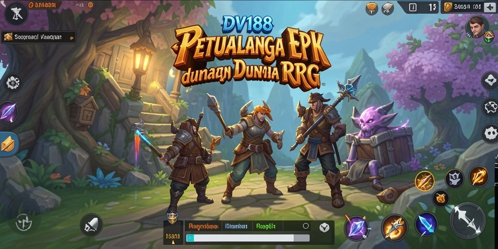 Screenshoot menampilkan aksi pertarungan epik dalam DV188.