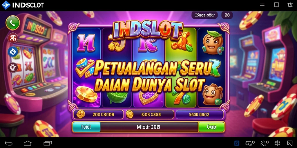 Tampilan gameplay INDSLOT yang seru dan penuh petualangan.