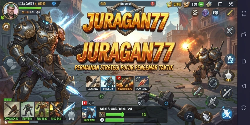 Tampilan gameplay menegangkan di JURAGAN77 dengan strategi yang mendalam.