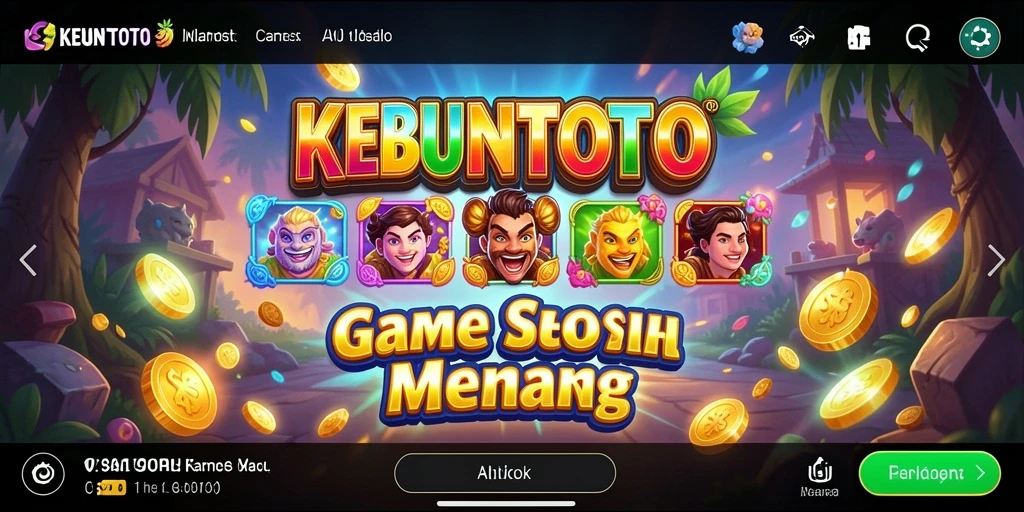 Tampilan menarik dari gameplay KEBUNTOTO dengan grafis memukau.