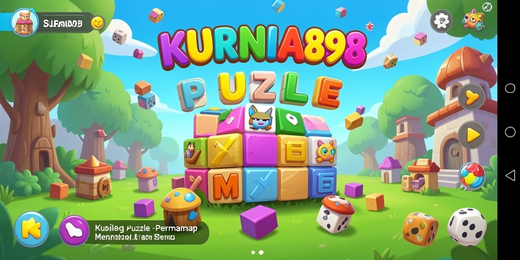 Screenshot gameplay KURNIA898 yang penuh tantangan puzzle.