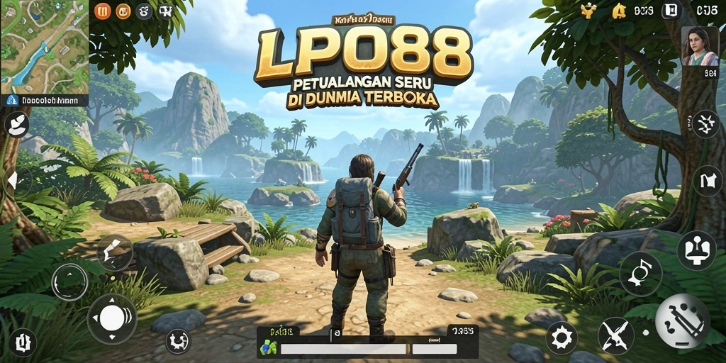 Screenshot menampilkan petualangan seru di dunia terbuka LPO88.