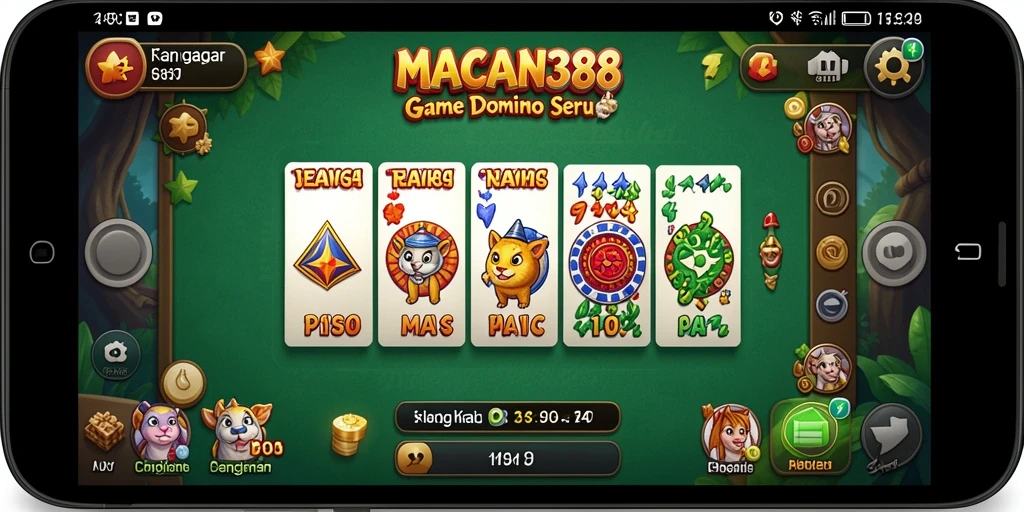 Screenshot utama dari gameplay seru di MACAN388.