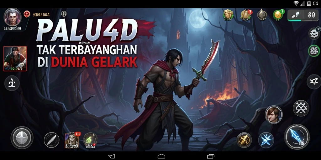 Tangkapan layar menampilkan gameplay menegangkan dalam PALU4D.