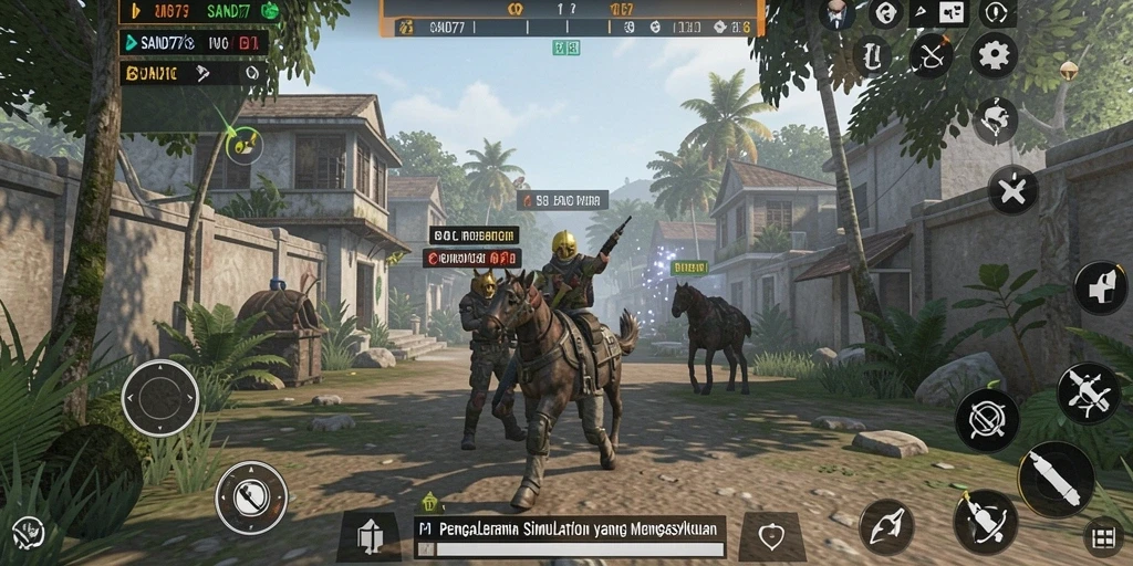 Tampilan gameplay SAND77 yang menarik dan interaktif.