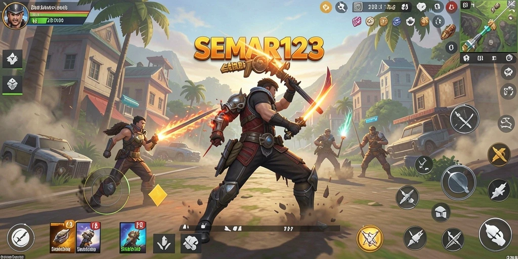 Screenshot SEMAR123 menampilkan gameplay simulasi yang realistis.
