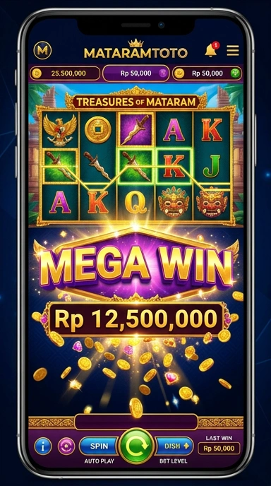 Proses instalasi aplikasi di situs mataramtoto yang mudah.